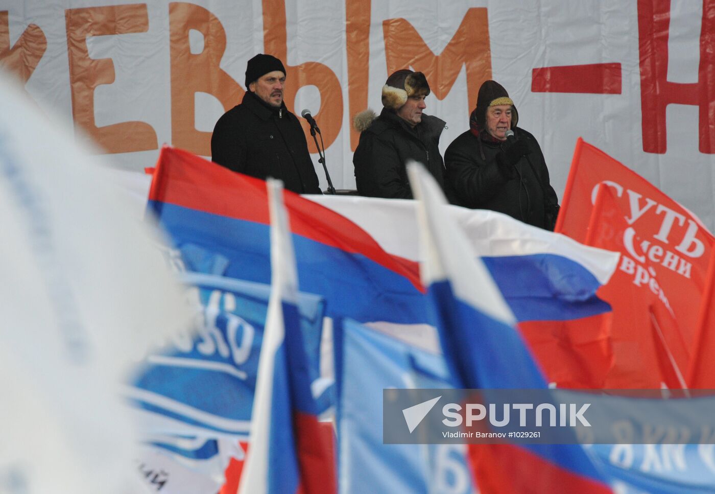 Rally on Poklonnaya Hill