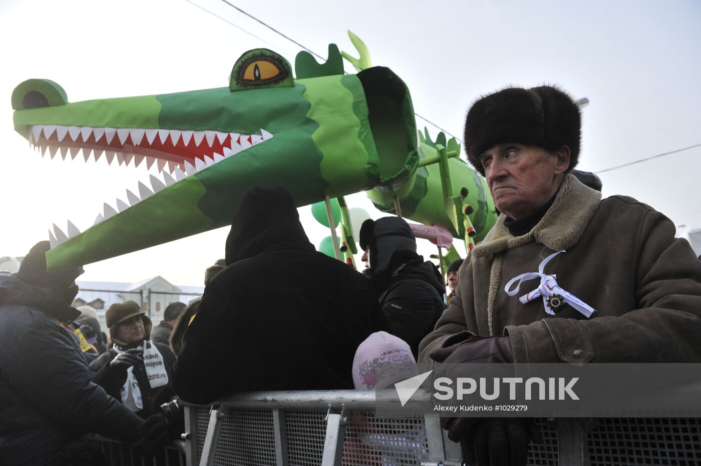 For Fair Elections rally in Moscow