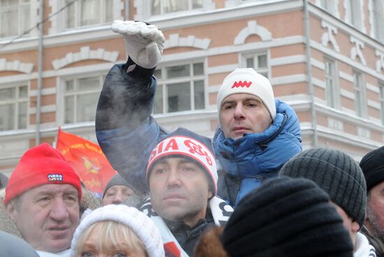 For Fair Election march and rally in Moscow
