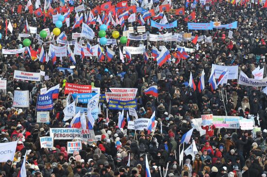 Rally on Poklonnaya Hill