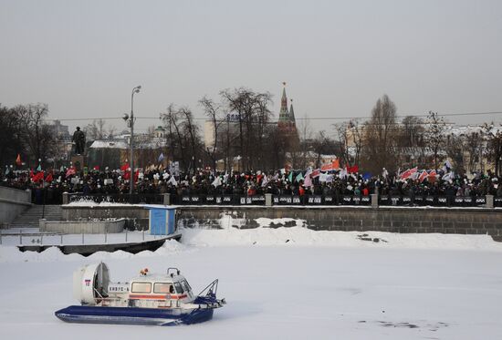 For Fair Election march and rally in Moscow