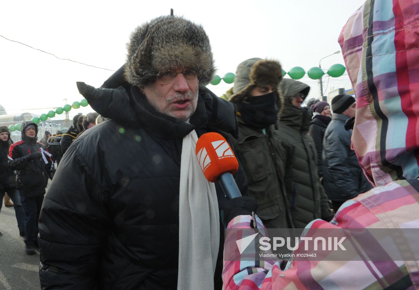 For Fair Election march and rally in Moscow