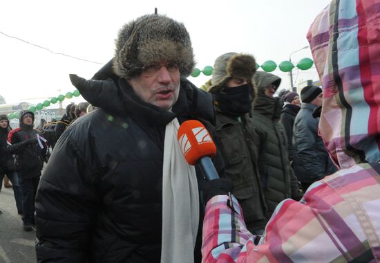 For Fair Election march and rally in Moscow