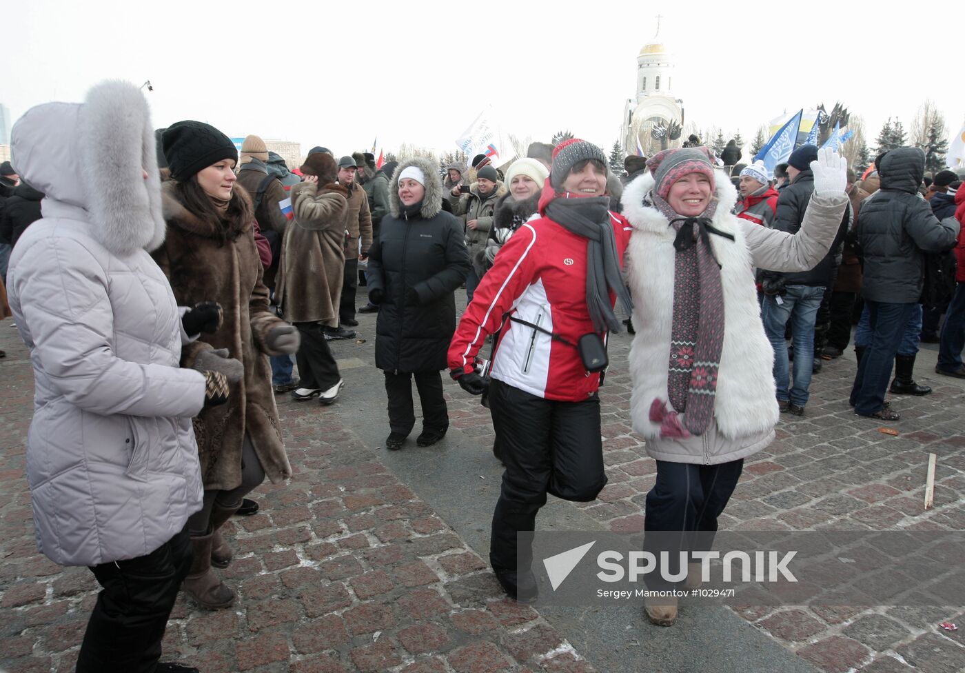 Rally on Poklonnaya Hill