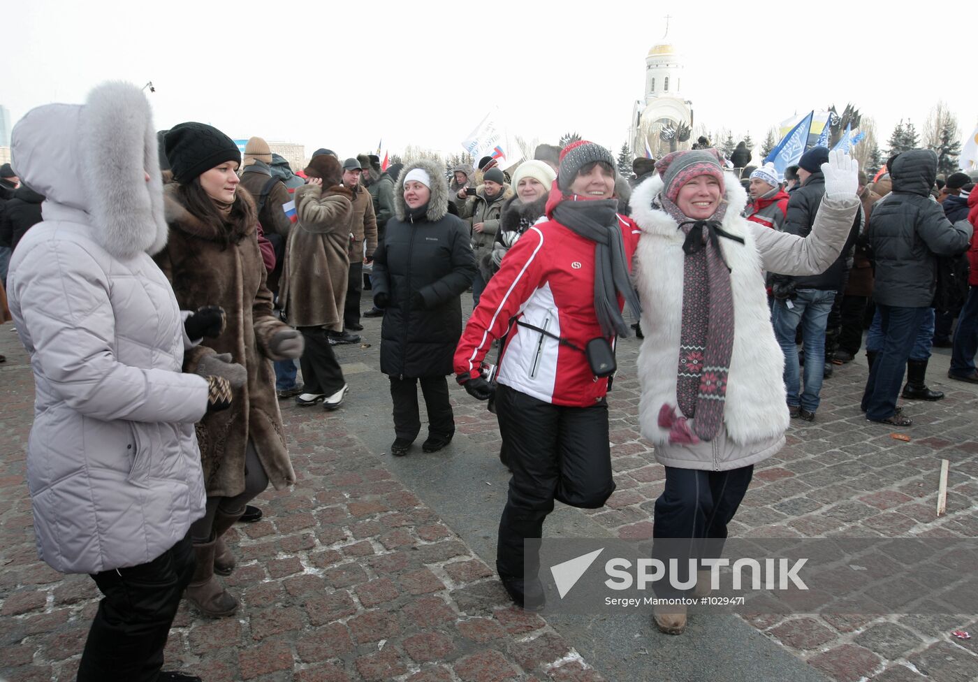 Rally on Poklonnaya Hill