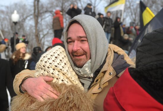For Fair Election march and rally in Moscow