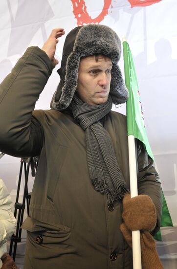 For Fair Election march and rally in Moscow