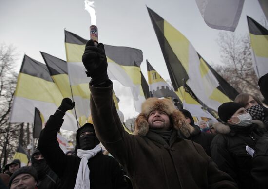 For Fair Election march and rally in Moscow