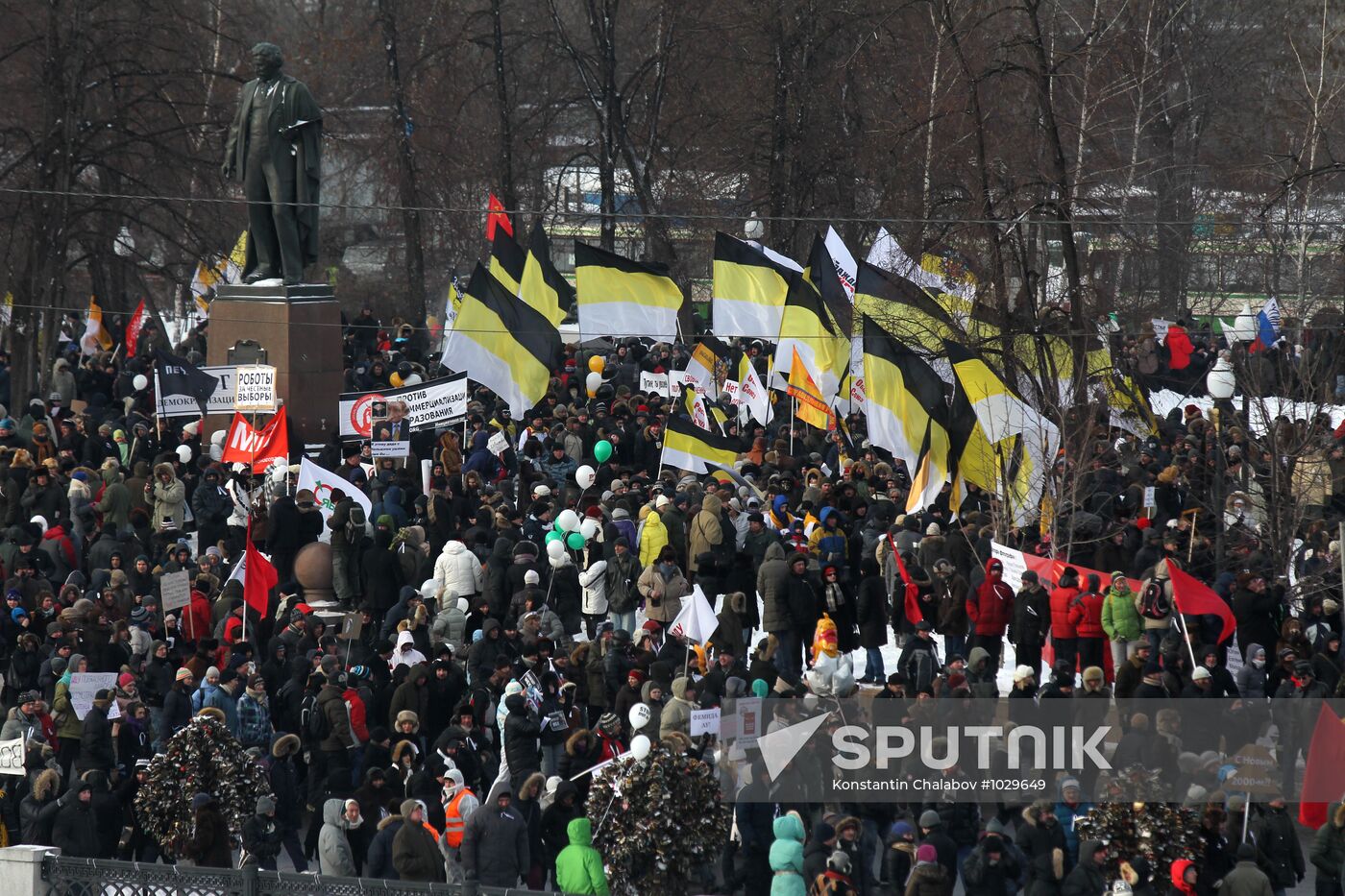 For Fair Election march and rally in Moscow