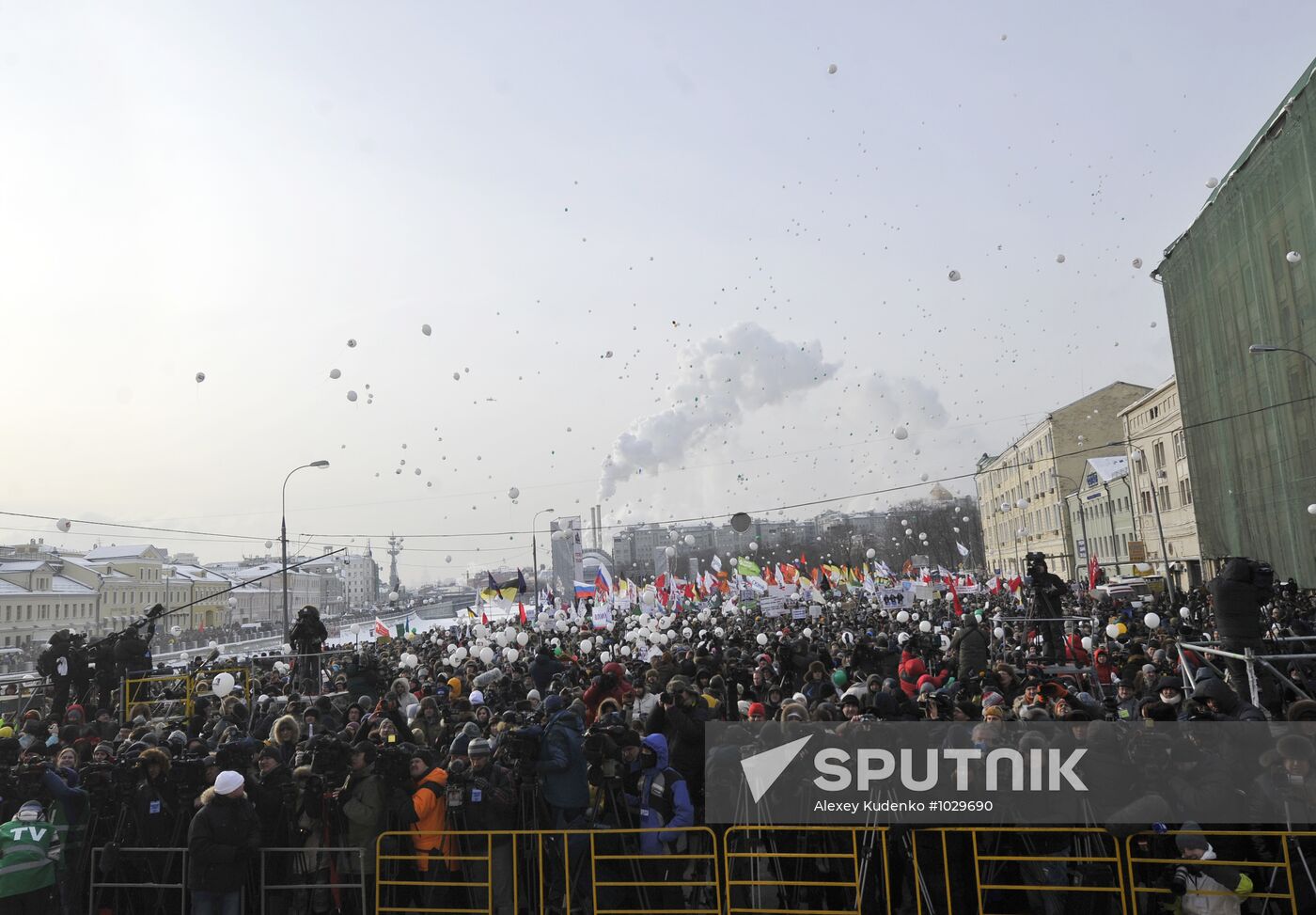 For Fair Election march and rally in Moscow