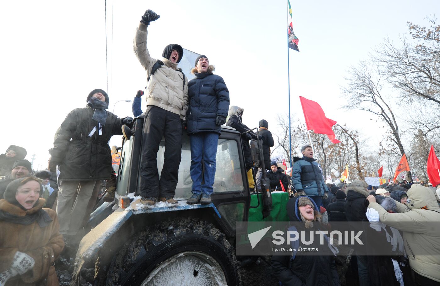 For Fair Election march and rally in Moscow