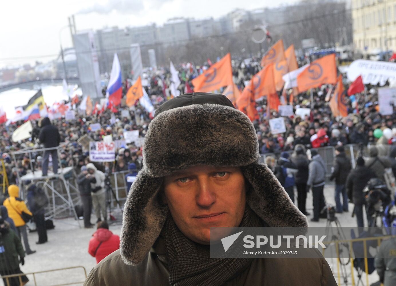 For Fair Election march and rally in Moscow