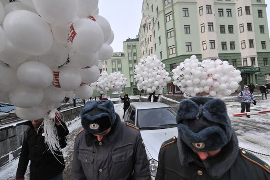 For Fair Election march and rally in Moscow