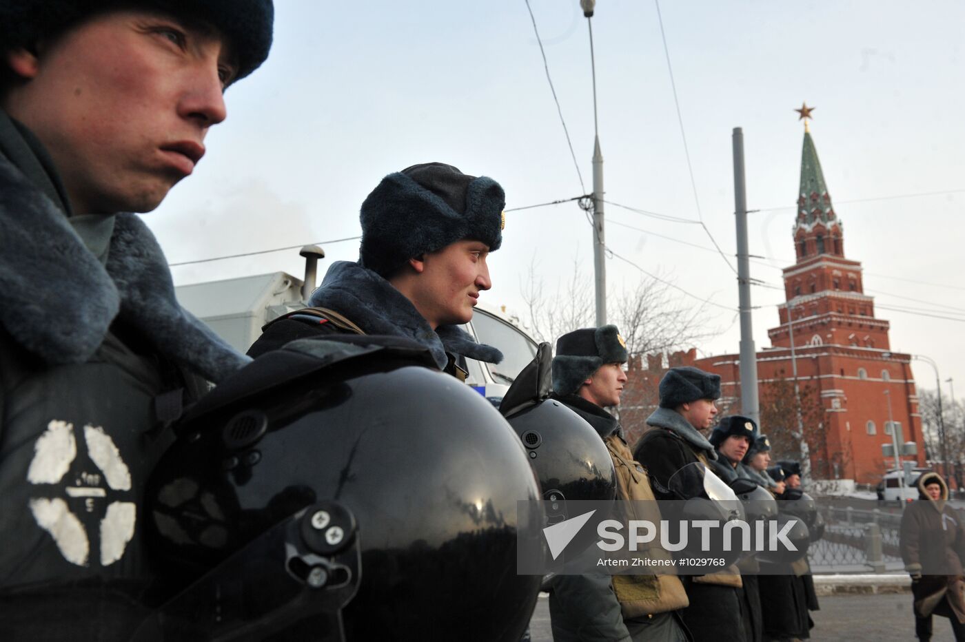 For Fair Election march and rally in Moscow