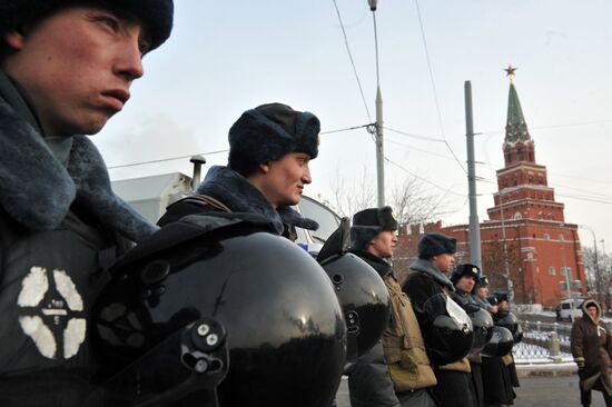 For Fair Election march and rally in Moscow
