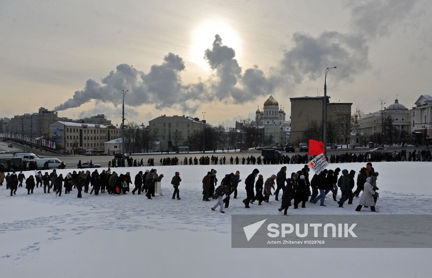 For Fair Election march and rally in Moscow