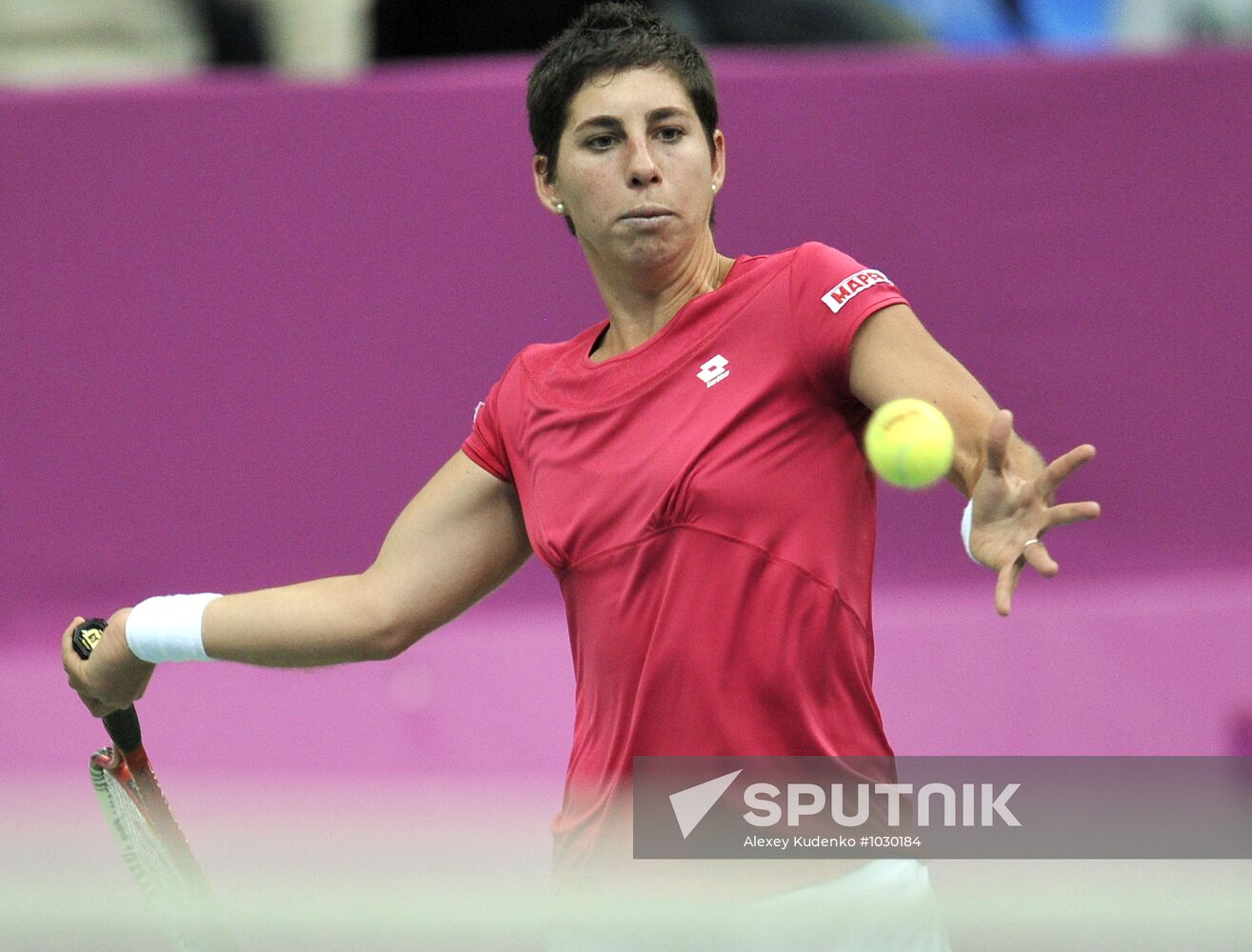 Tennis. 2012 Fed Cup. Russia vs. Spain