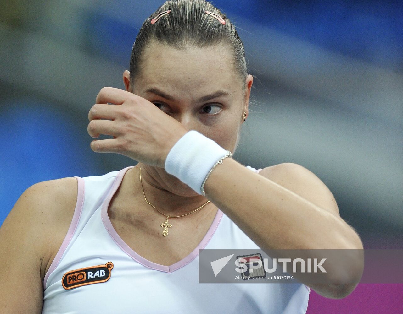 Tennis. 2012 Fed Cup. Russia vs. Spain