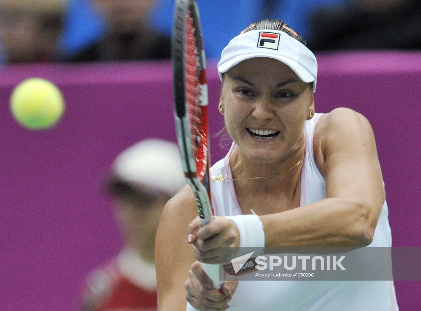 Tennis. 2012 Fed Cup. Russia vs. Spain
