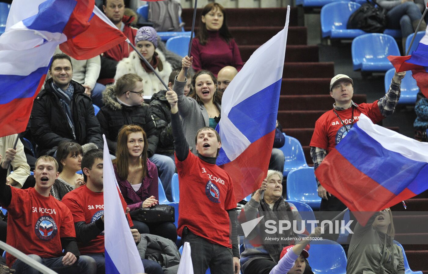 Tennis. 2012 Fed Cup. Russia vs. Spain
