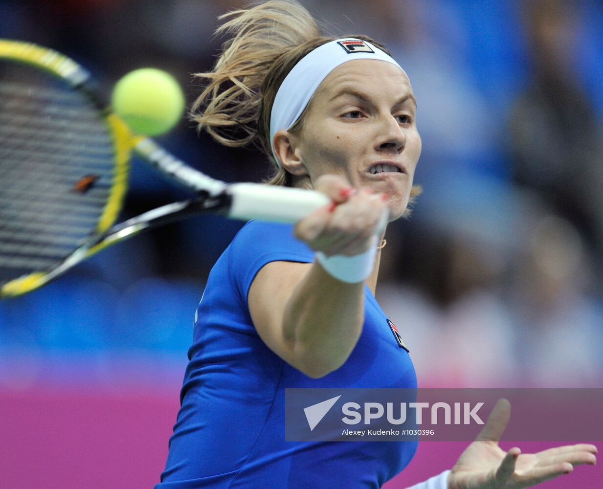 Tennis. 2012 Fed Cup. Russia vs. Spain