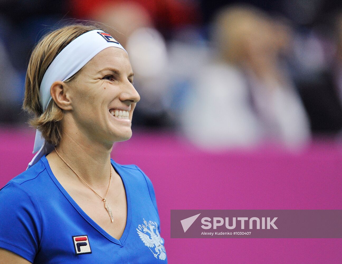 Tennis. 2012 Fed Cup. Russia vs. Spain