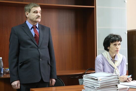 Court hearing on Captain A.Yegorov's case