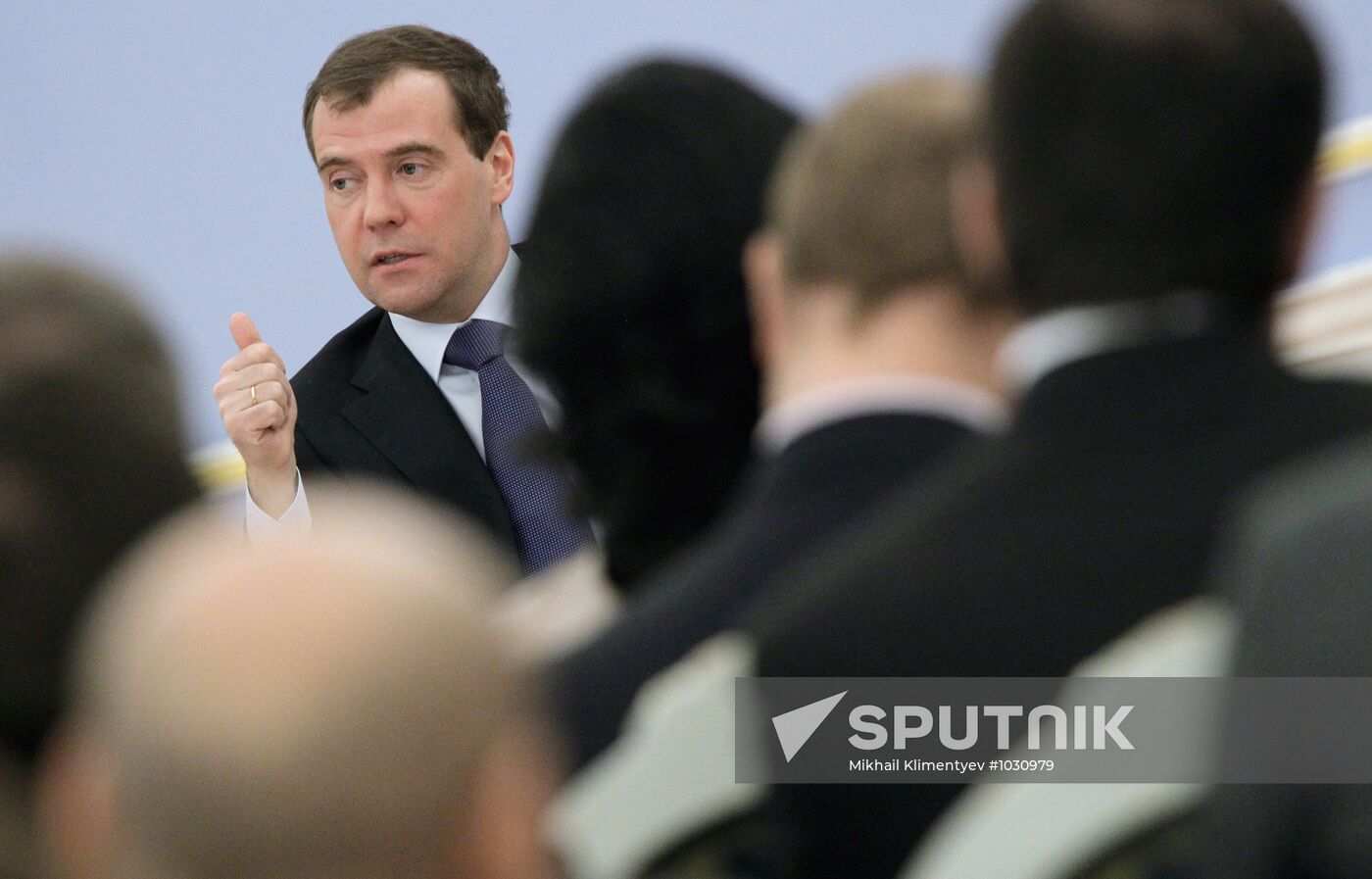 Dmitry Medvedev meets with Public Committee of Supporters