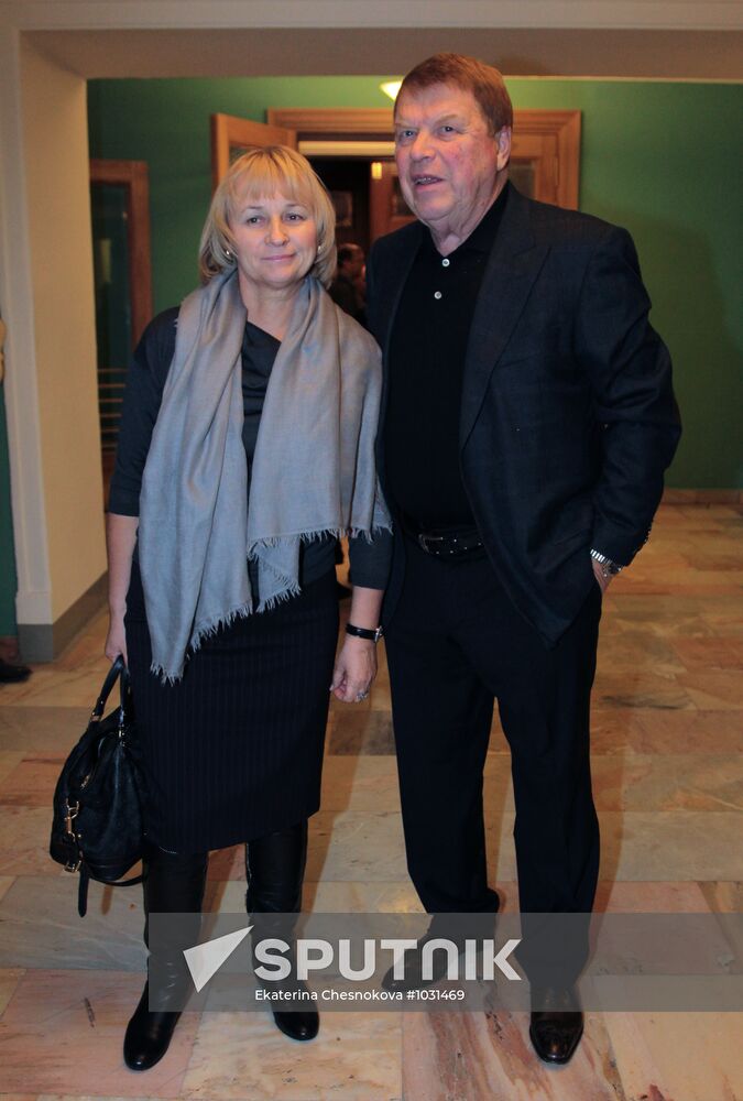Evening with Vladimir Etush at Vakhtangov Theater