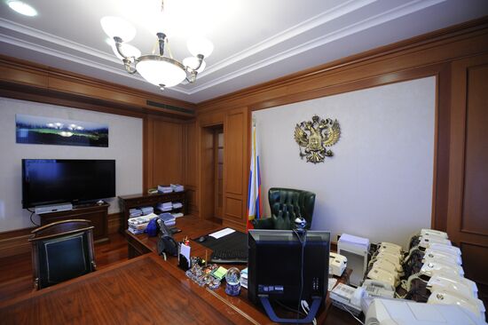 Economic Development Minister Elvira Nabiullina's office
