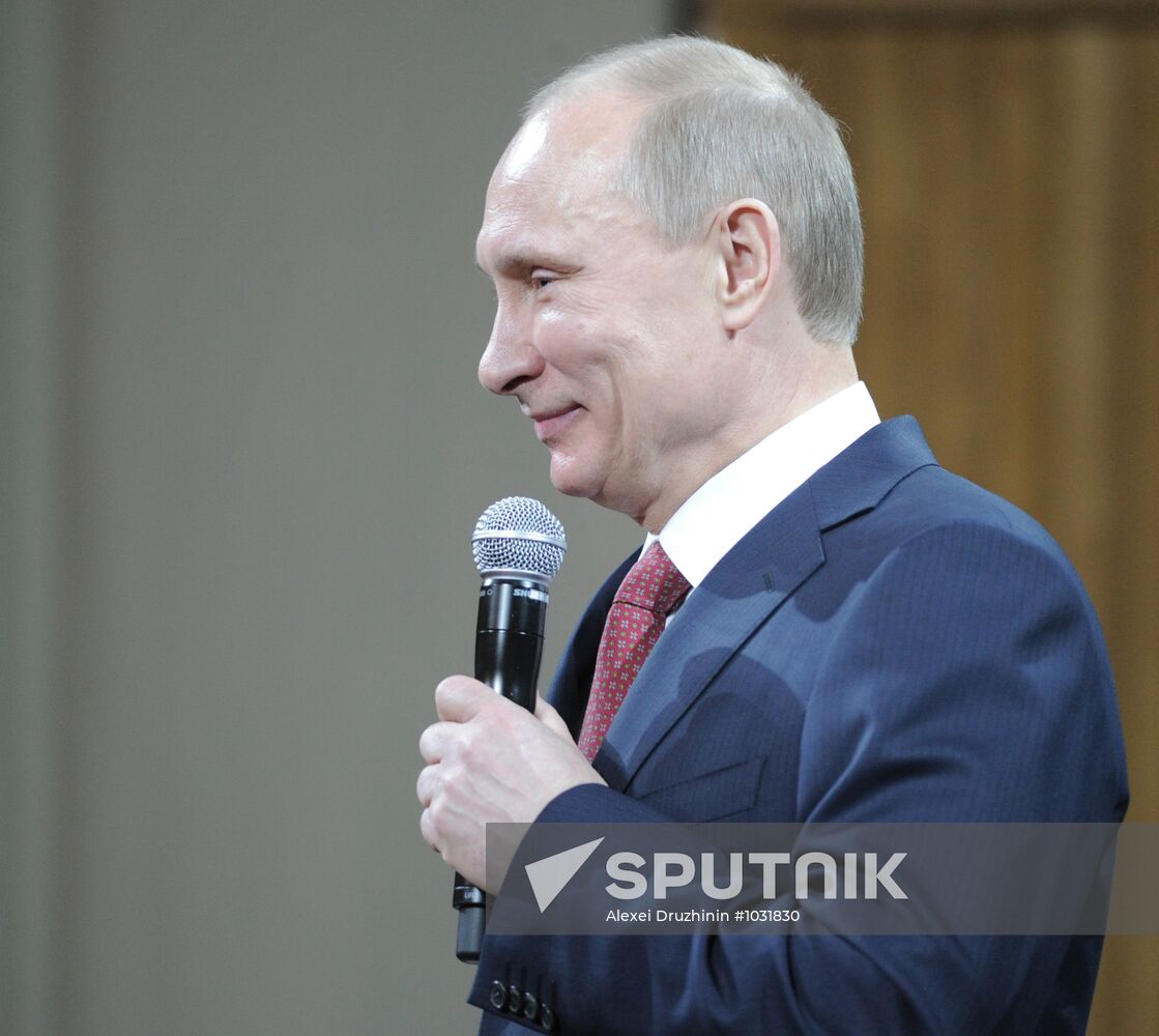 Vladimir Putin meets with his authorized representatives