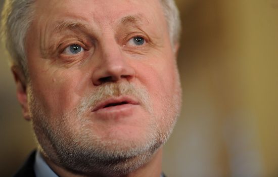 Sergei Mironov meets with authorized representatives