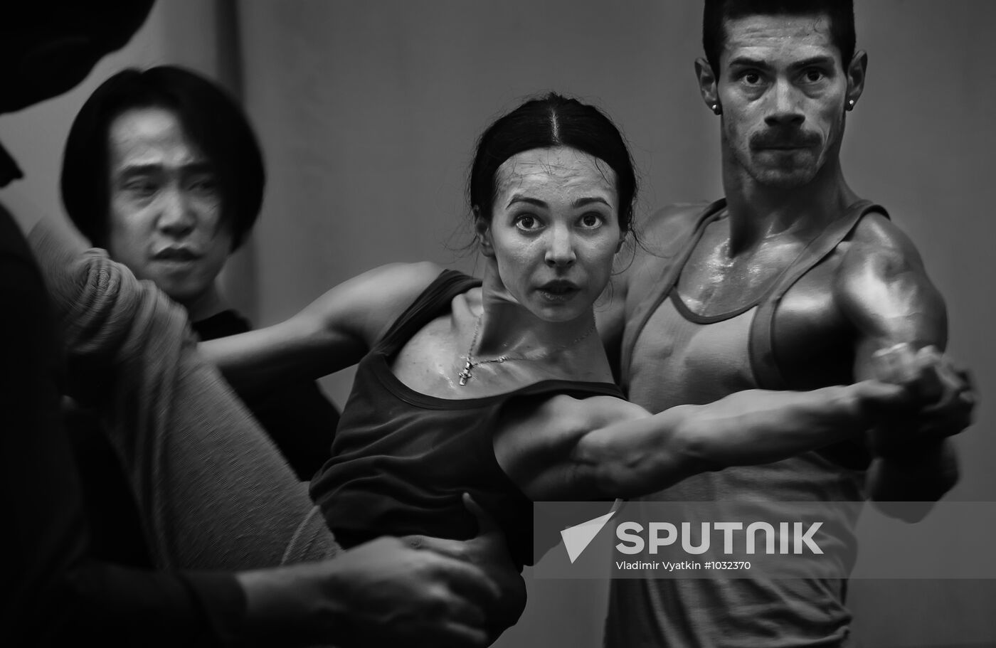 World ballet dancers rehearse in Moscow