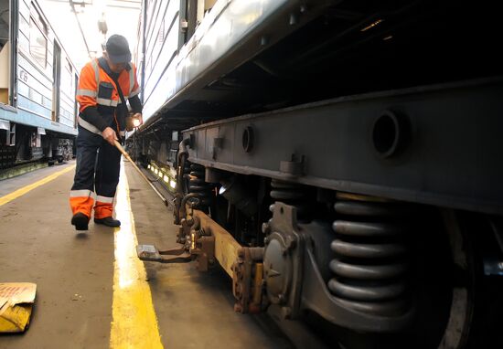 Kaluzhskoye depot of Moscow Metro