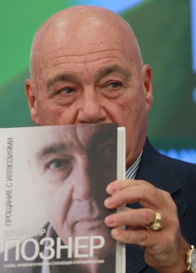 Vladimir Pozner gives news conference