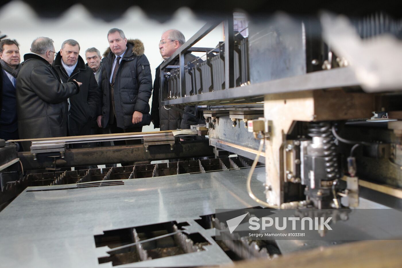Dmitry Rogozin on working visit to Novosibirsk
