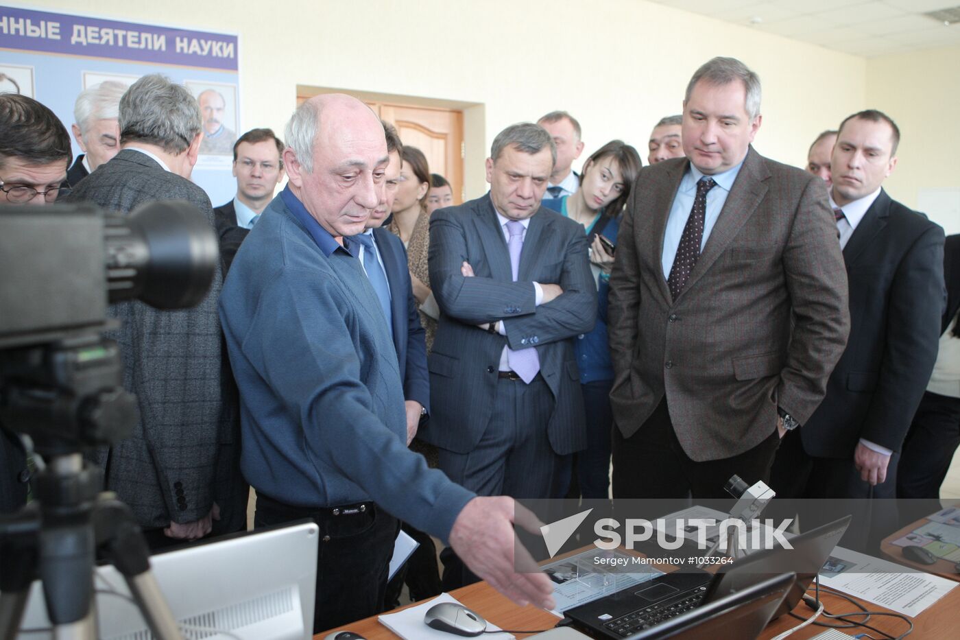 Dmitry Rogozin on working visit to Novosibirsk