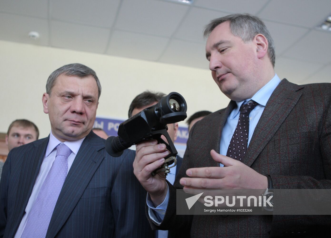 Dmitry Rogozin on working visit to Novosibirsk