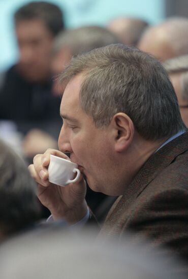 Dmitry Rogozin on working visit to Novosibirsk