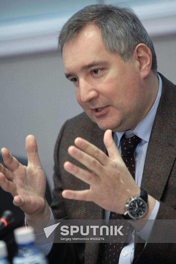 Dmitry Rogozin on working visit to Novosibirsk