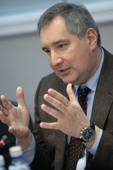 Dmitry Rogozin on working visit to Novosibirsk