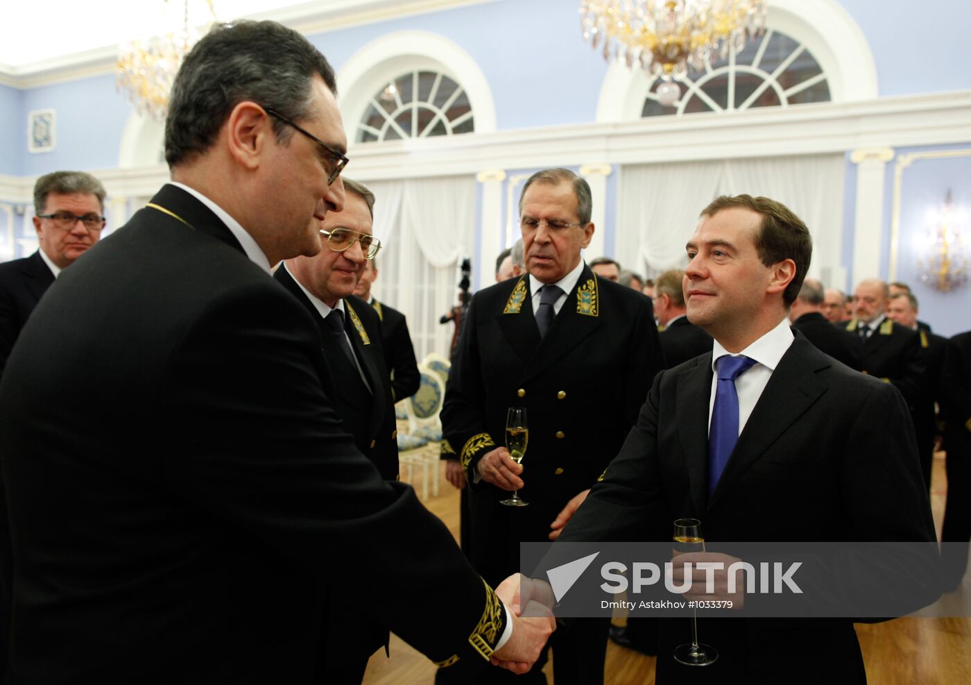 Dmitry Medvedev meets with officials of Foreign Affairs Ministry