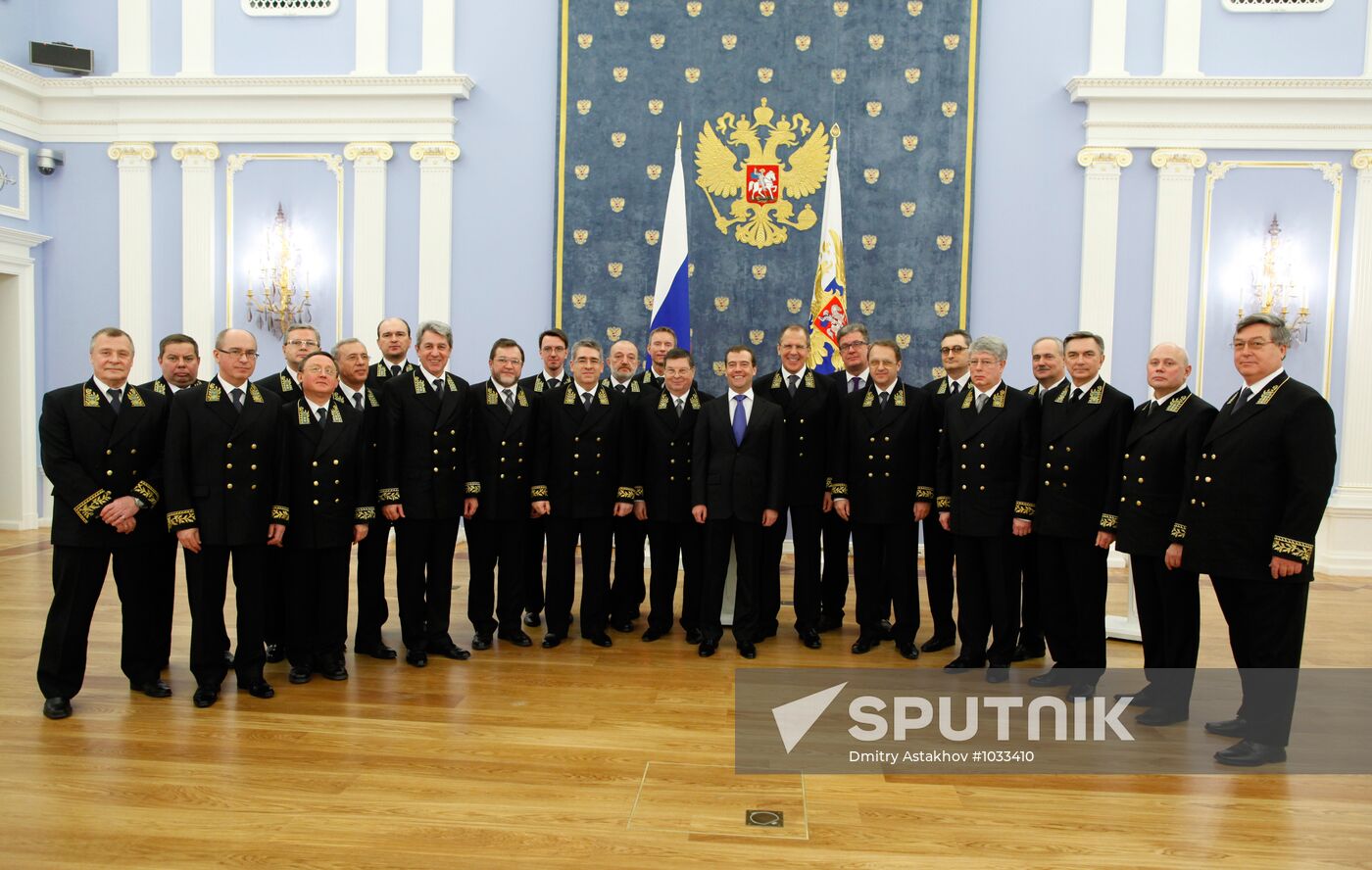 Dmitry Medvedev meets with officials of Foreign Affairs Ministry