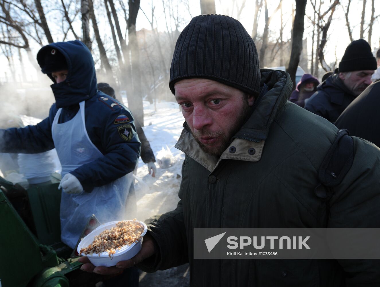 Soup kitchen for the homeless