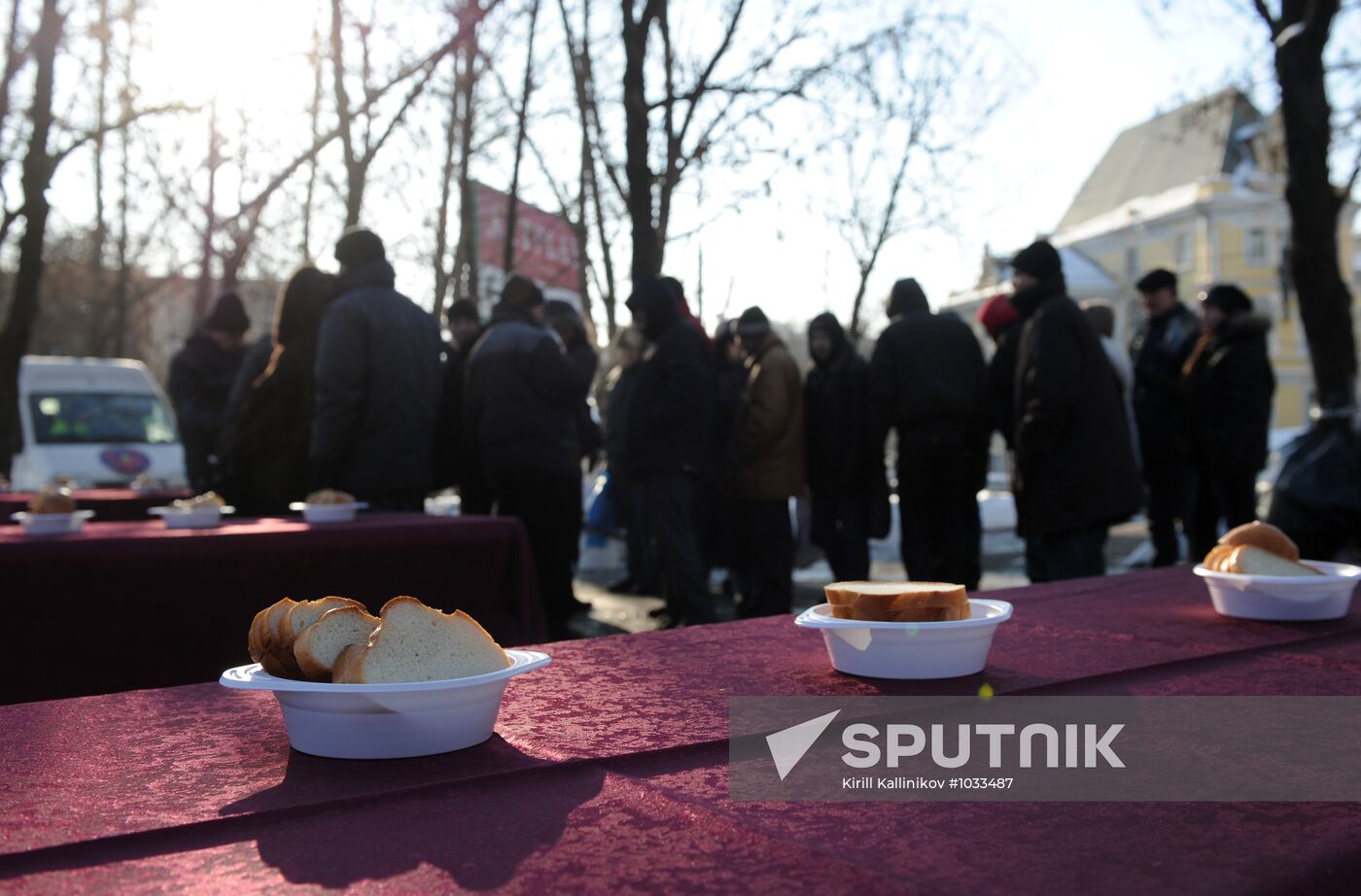 Soup kitchen for the homeless