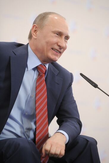 Vladimir Putin attends 19th RUIE conference in Moscow