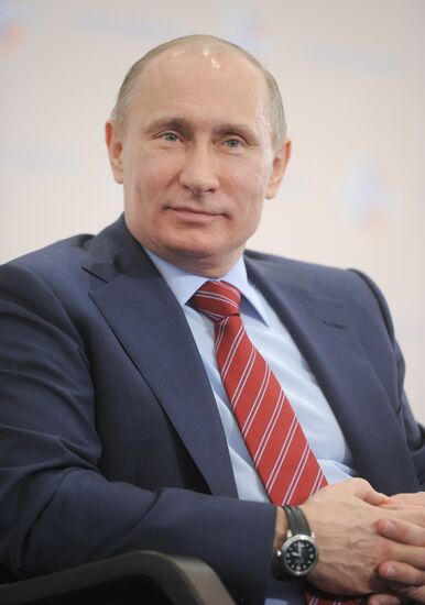 Vladimir Putin attends 19th RUIE conference in Moscow