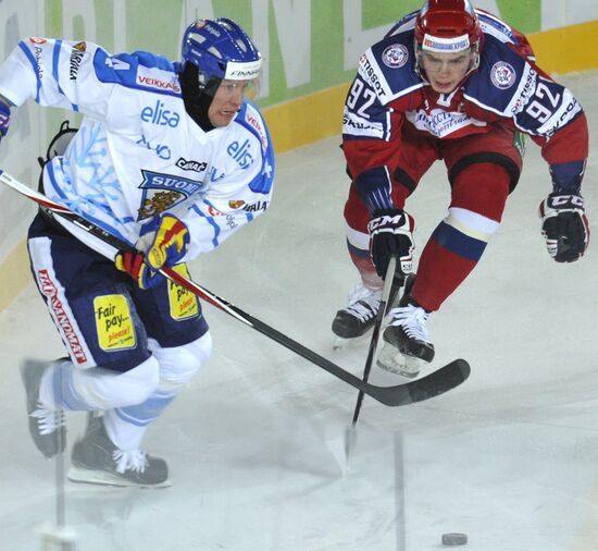 Oddset Hockey Games. Finland vs. Russia