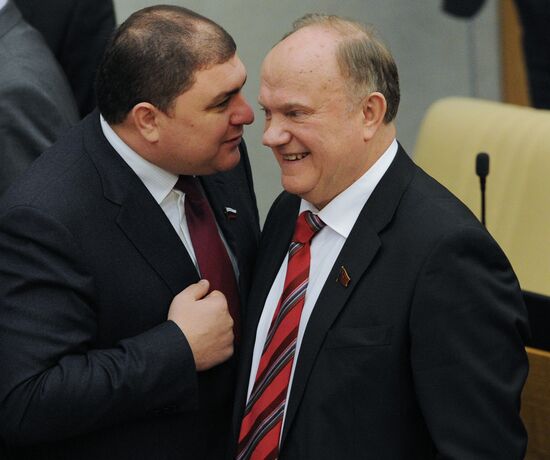 State Duma plenary session