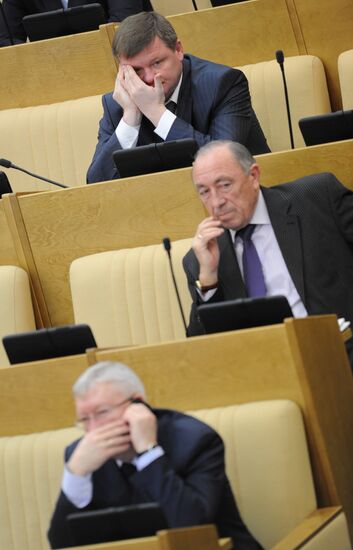 State Duma plenary session